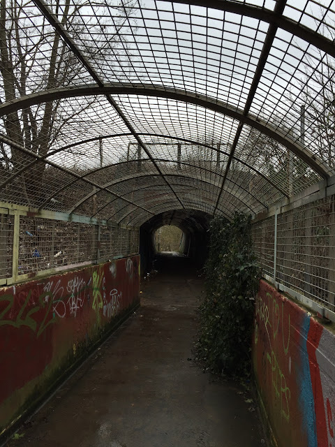 Subway under the main line from King's Cross, north of New Barnet