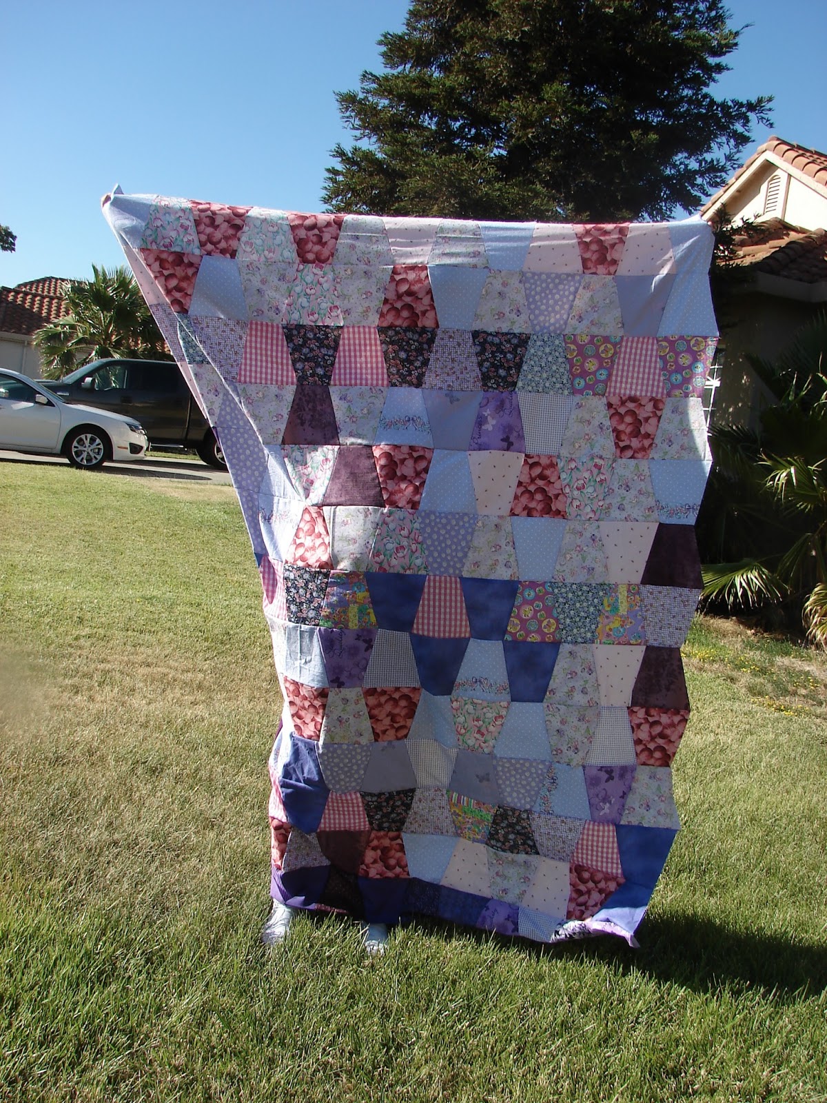 North Hills Quilter Tumbler quilt