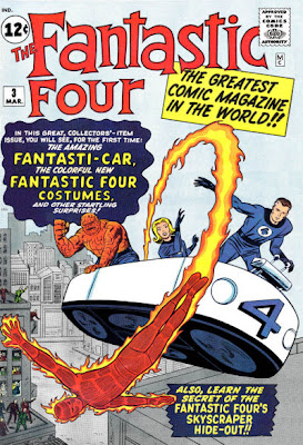 Fantastic Four #3, first costumes, first fantasti-car, Miracle Man