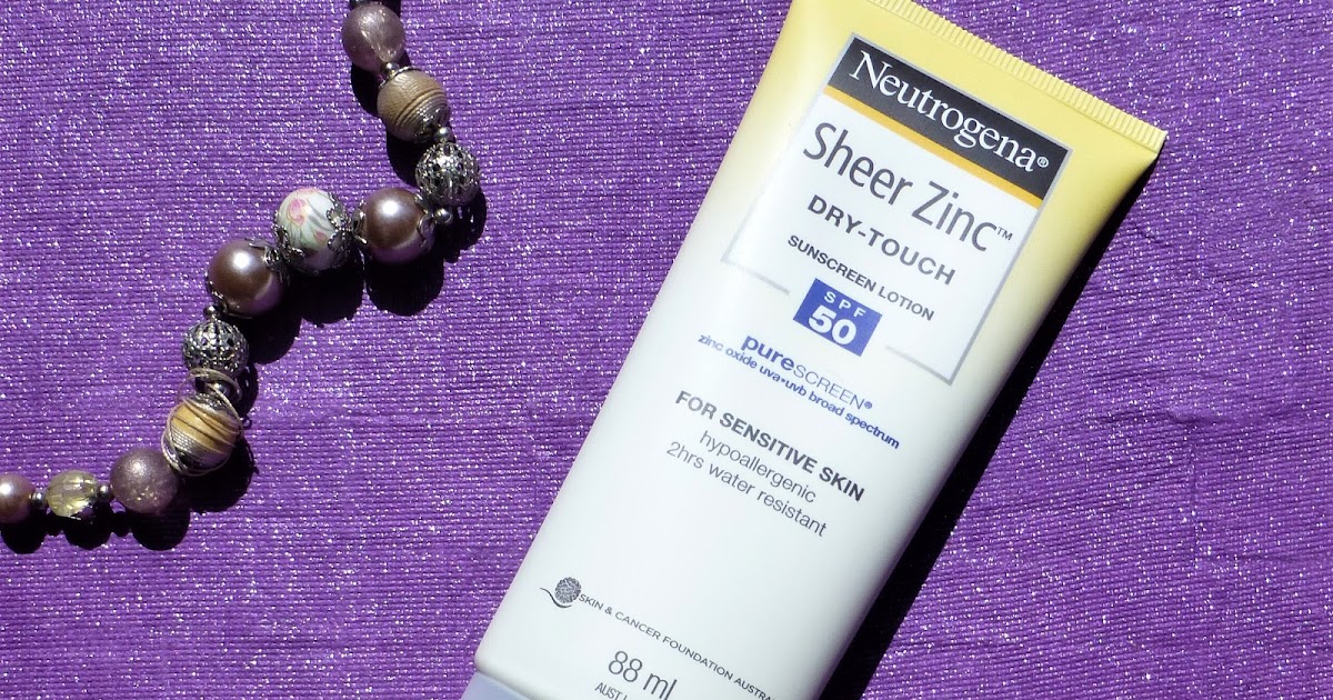 Neutrogena Sheer Zinc Face Lotion