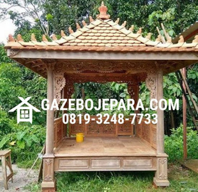 Pengrajin Gazebo Ukir Pengrajin Gazebo Ukir