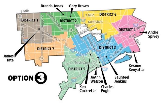 Warrendale Detroit Blog Detroit Finalizes City Council Districts