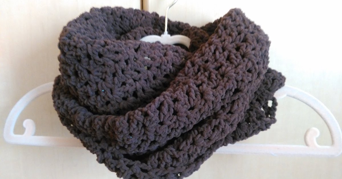模様編みのシンプルスヌードのギャラリー-Crochet and Me かぎ針 