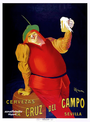 Cervezas La Cruz del Campo - Sevilla - Leonetto Cappiello - 1918