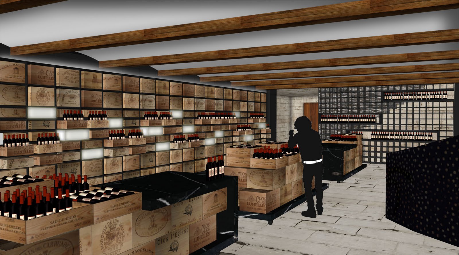 liberateyourspace New wine boutique concept for Mayfair London