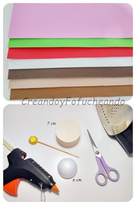 materiales-diy-cupcake-con-corazones-en-goma-eva-creandoyfofucheando