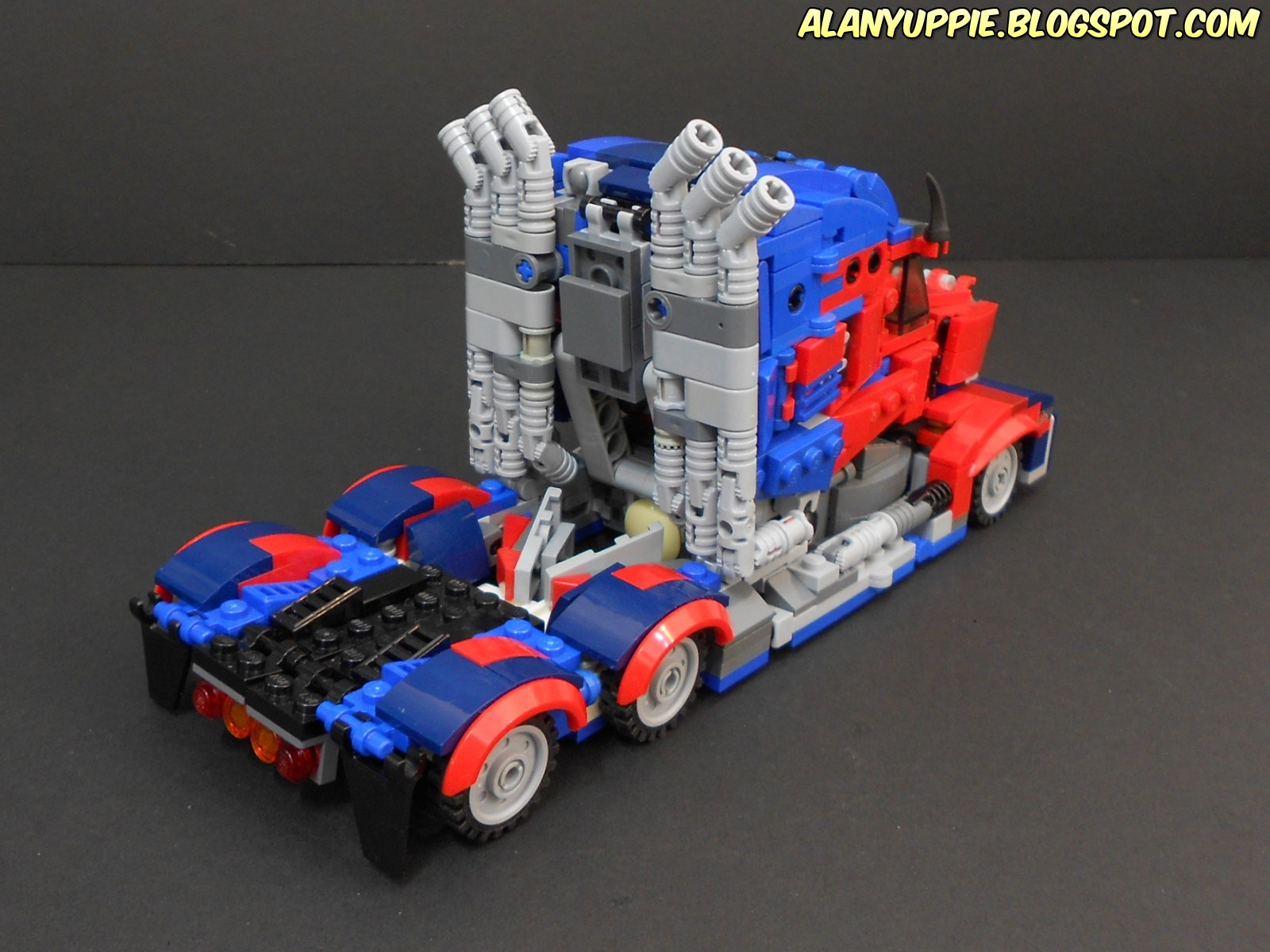 custom lego optimus prime