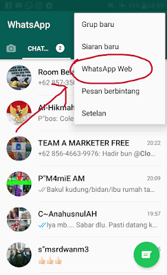 Cara membuka Whatsapp di Laptop