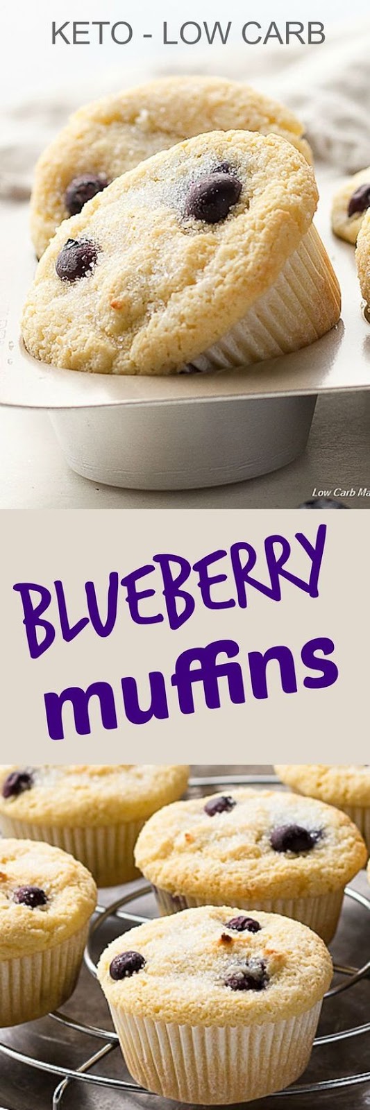 KETO BLUEBERRY MUFFINS (COCONUT FLOUR) Tasty Kitchen Recipes