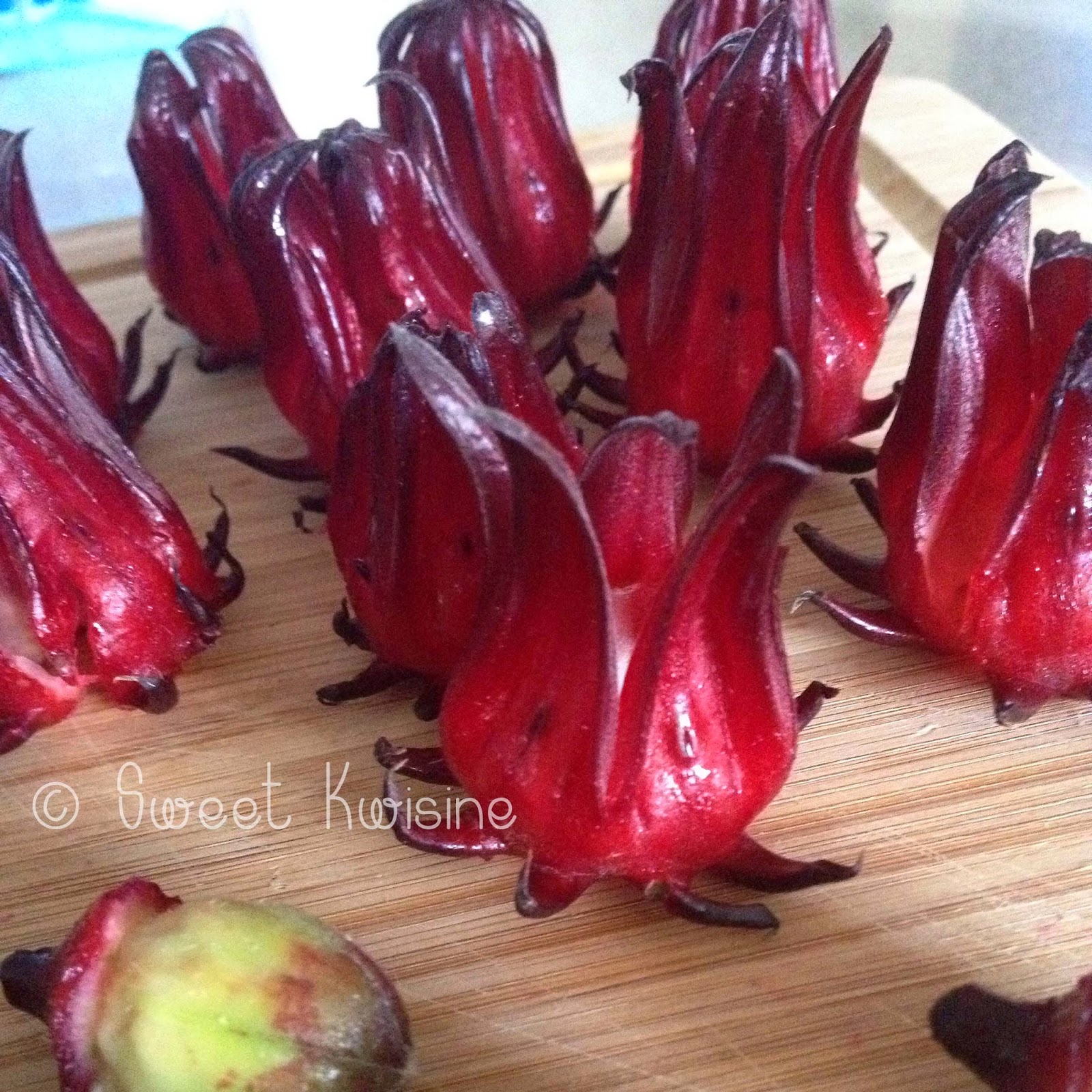 Sweet Kwisine Le sirop de groseilles pays... ou d'hibicus