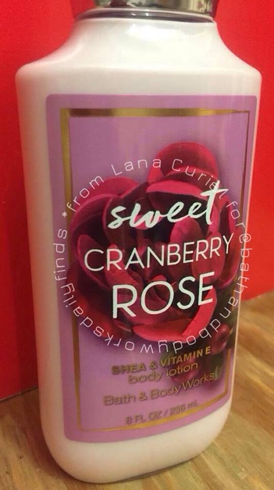 Life Inside the Page Bath & Body Works Sweet Cranberry Rose