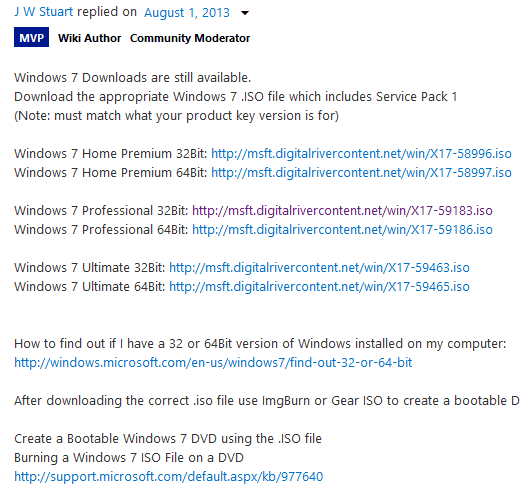Download Windows 7 Premium, Professional, Ultimate từ Microsoft