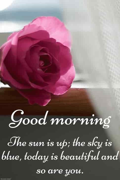 good morning sms with love