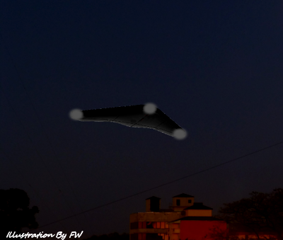 UFO Triangle Spotted Over San Antonio de Padua 12-14-18