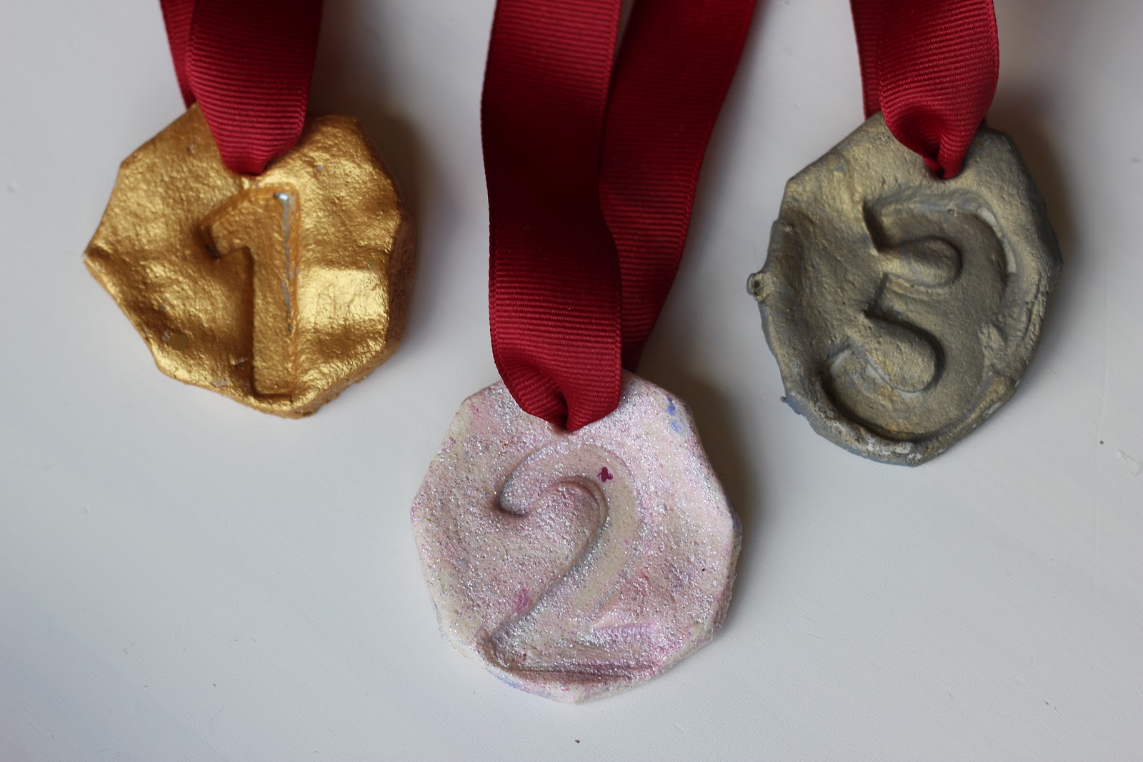 Salt Dough Olympic Medals! - The Imagination Tree