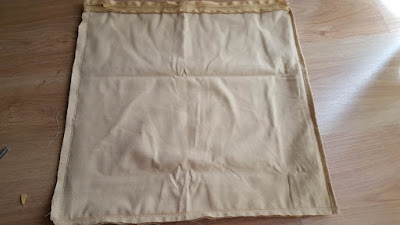 How to change old pillow backings - the easy way!