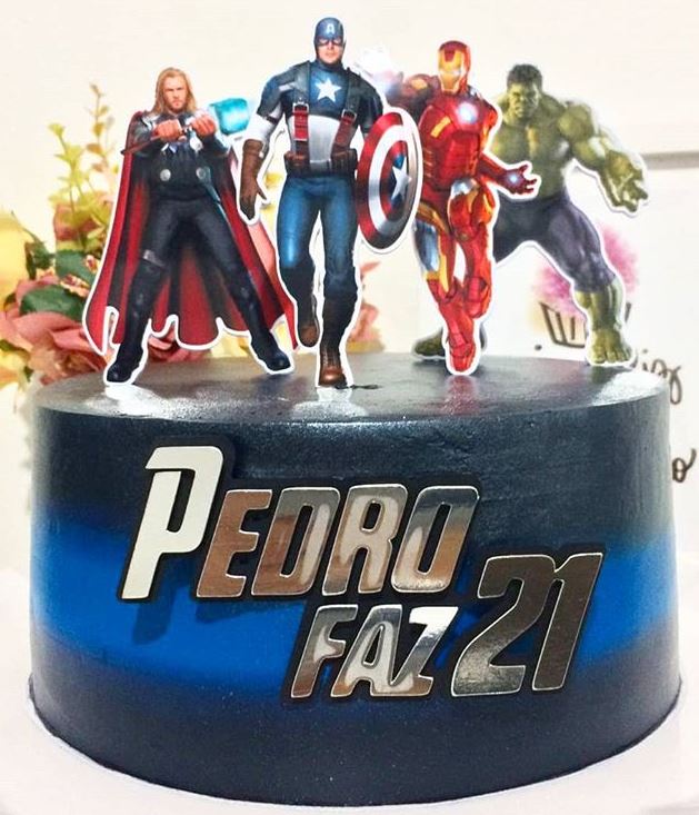 Printable Avengers Cake Toppers