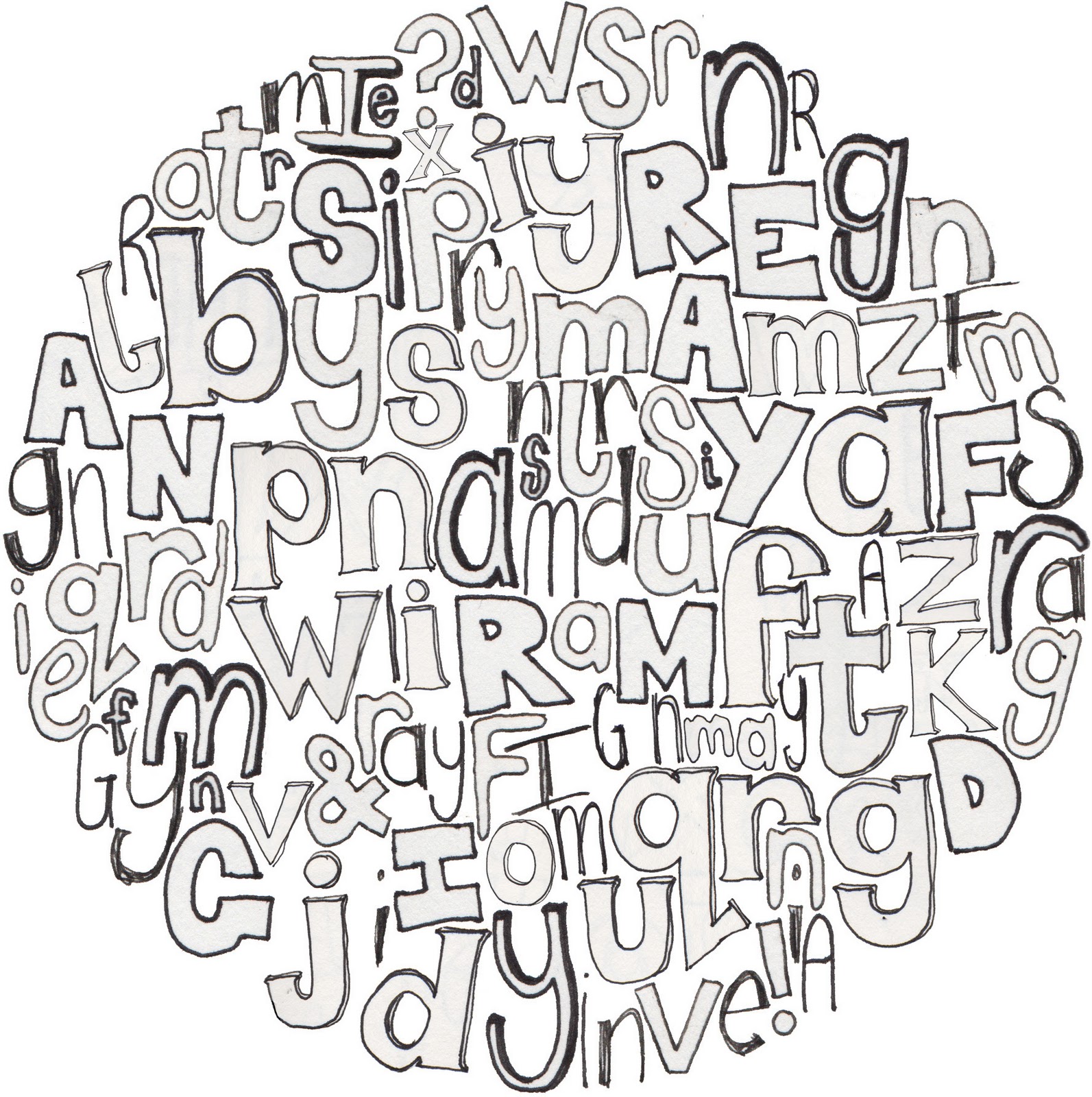 Random Letters Ideas Random Letter Alphabet | Random Letter Generator – EQND