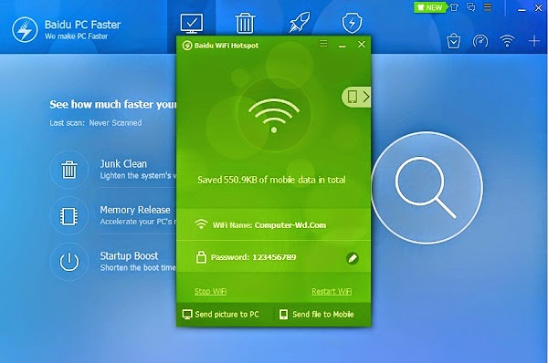 برنامج Baidu Wifi Hotspot لتحويل جهازك الى روتر ويرليس برنامج Baidu Wifi Hotspot لتحويل جهازك الى روتر ويرليس