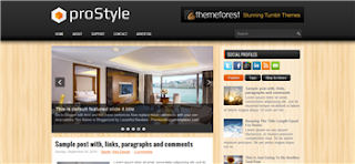 ProStyle Blogger Template