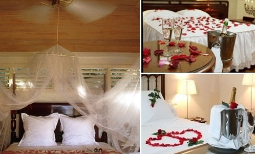 Home Decorating Ideas: Decorations for the wedding night