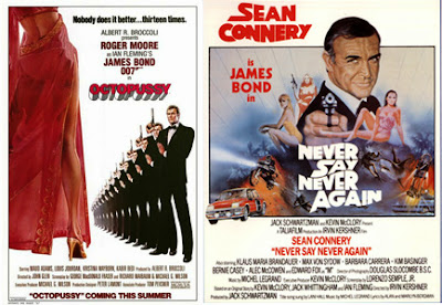 James Bond octopussy never say never 007 sean connery