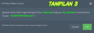 Tampilan 3 Demo Script Phising fb Tampilan Pulsa Gratis Tampilan 3 Demo Script Phising fb Tampilan Pulsa Gratis