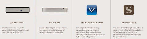 Savant.jpg 圖說: Savant 主系統與相對應的 APP,可以用手機來控制居家的電動窗,家電燈光與保全系統,圖片來源: 網頁截圖