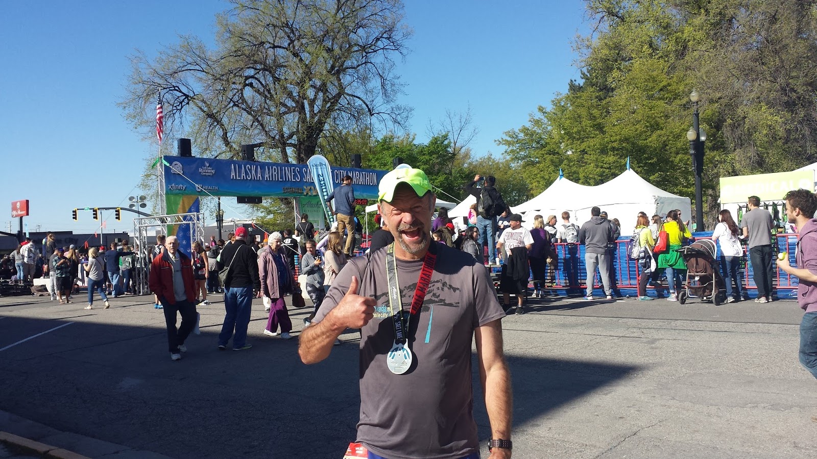 Running on Eddie 2018 Salt Lake City Half Marathon Salt Lake City, UT