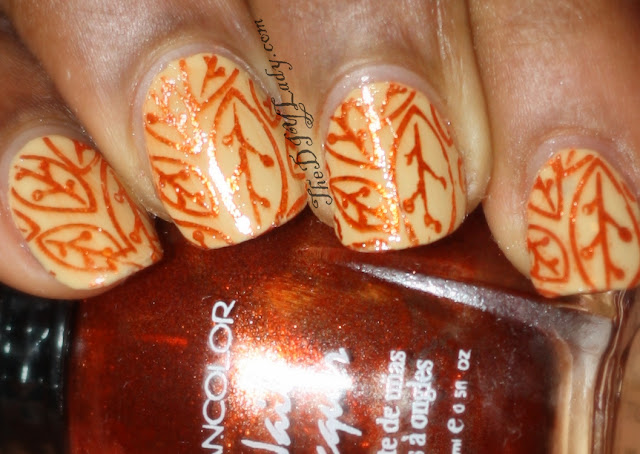 The Do It Yourself Lady: Nail Art: Falling Leaves...