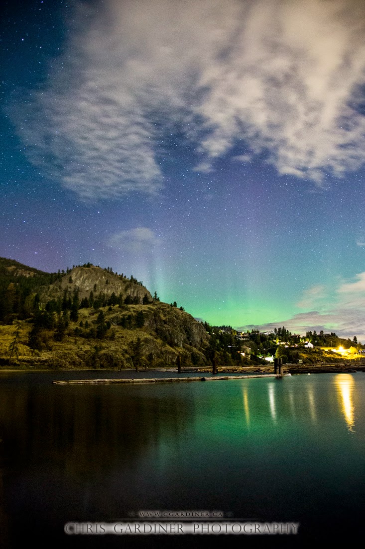 The Northern Lights in Kelowna