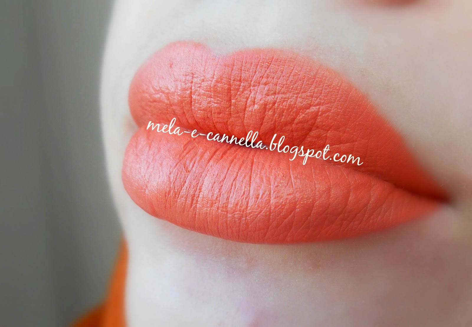 melaecannella FARMASI Matte Lipstick 8 Peach Brown