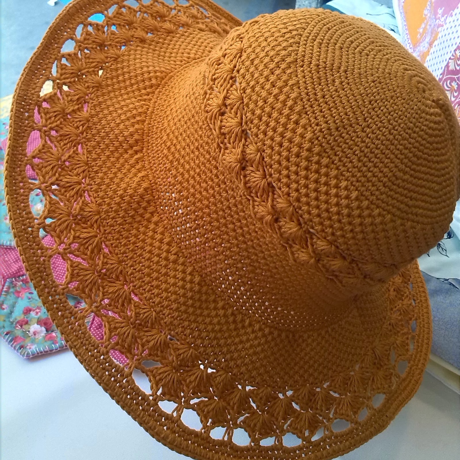 SUREMAR CREACIONES Pamelas de crochet