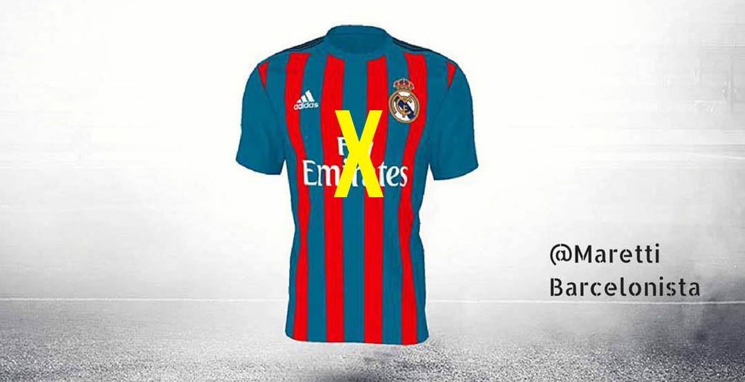 Revealed adidas deletes leading fc barcelona inspired real madrid 2017 18 third kit design 