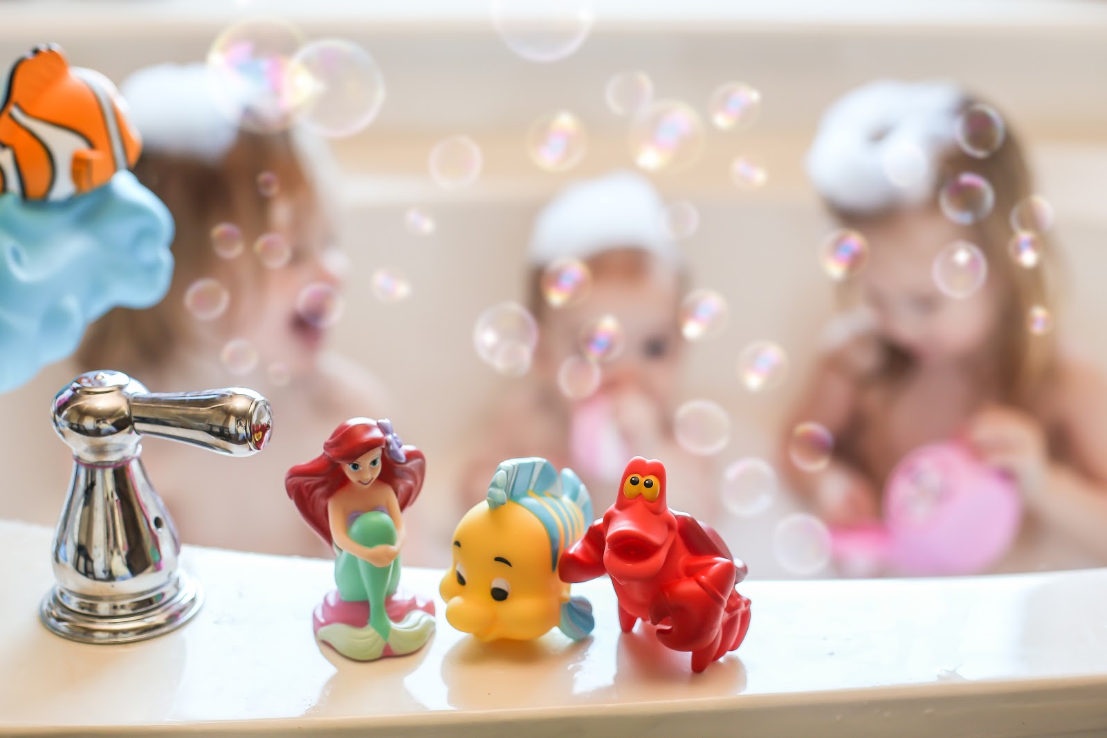 bubble bath fun with the first years disney baby - Showit Blog