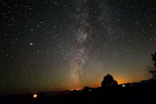 Milky Way, as seen in this 10mm DSLR lens, 120 second exposure (Source: Palmia Observatory)