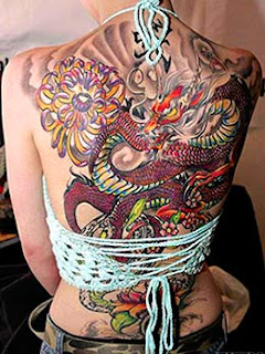 Modelos de tatuagens de dragão femininas