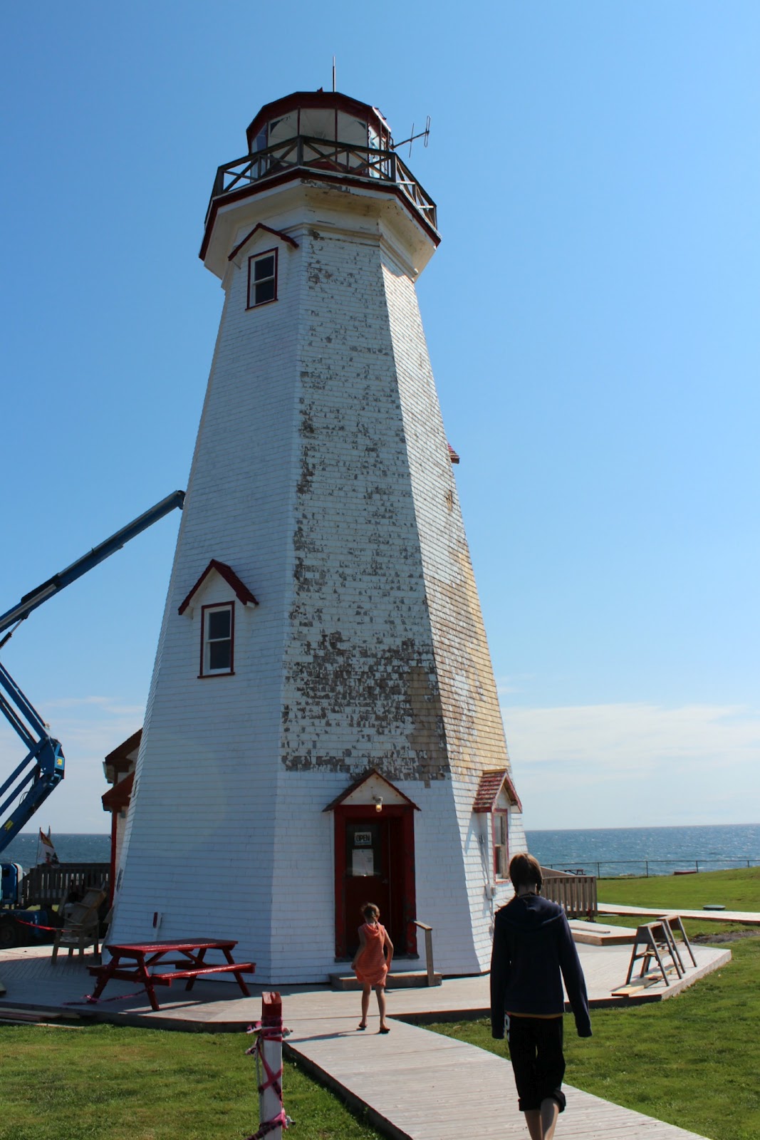Exploring PEI Basin Head, Souris Lighthouse and East Point Lighthouse