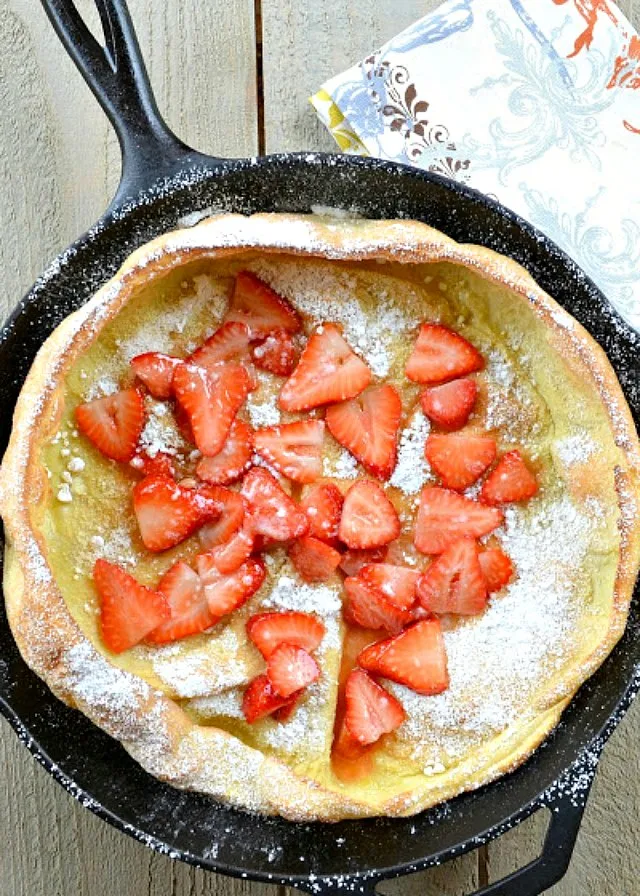 German Pancakes or Dutch Baby  Serena Bakes Simply From Scratch