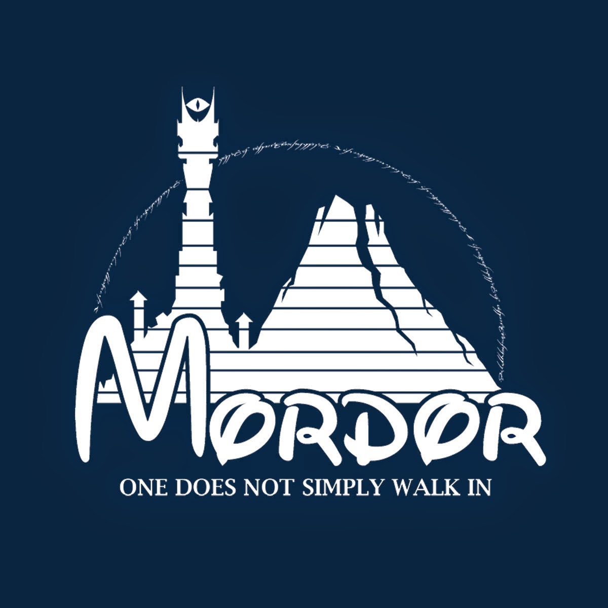 Camiseta Mordor Disney