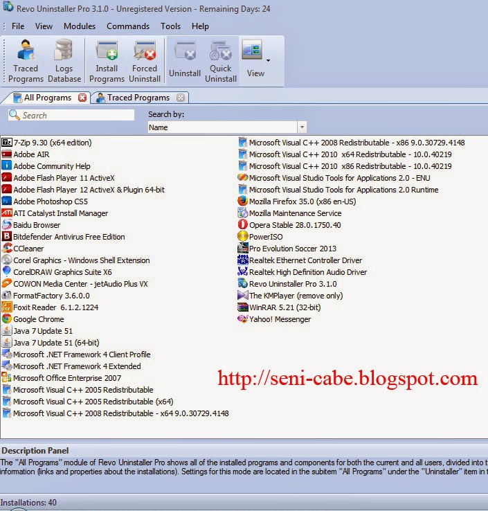 Cara Uninstall Program Hingga Bersih Sampai ke Akar