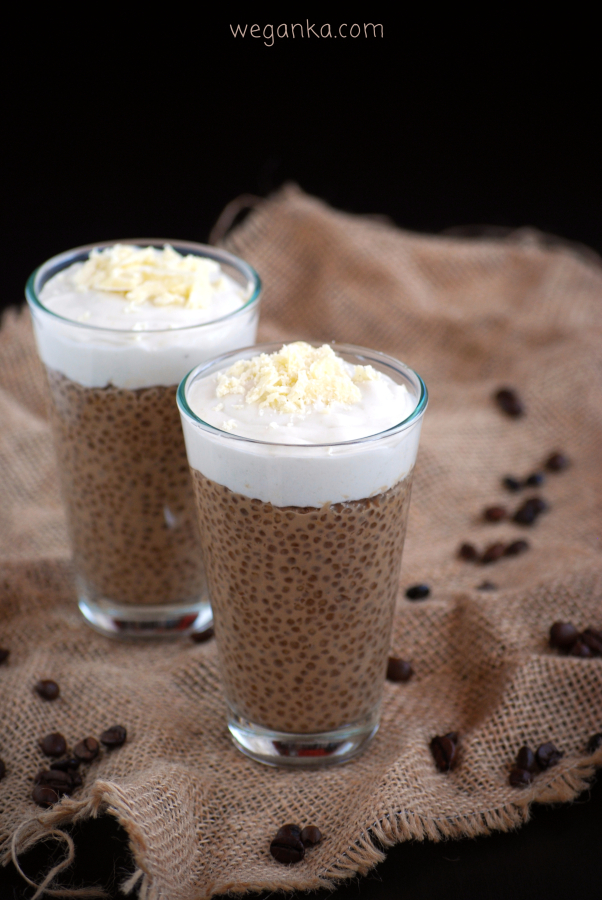 Kawowy pudding z tapioki