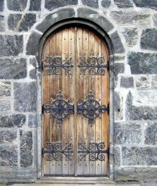 Fotos y Diseños de Puertas: Puerta medio punto madera