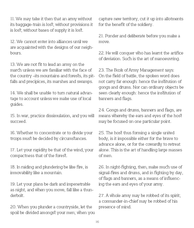 Sun Tzu’s ‘The Art of War’