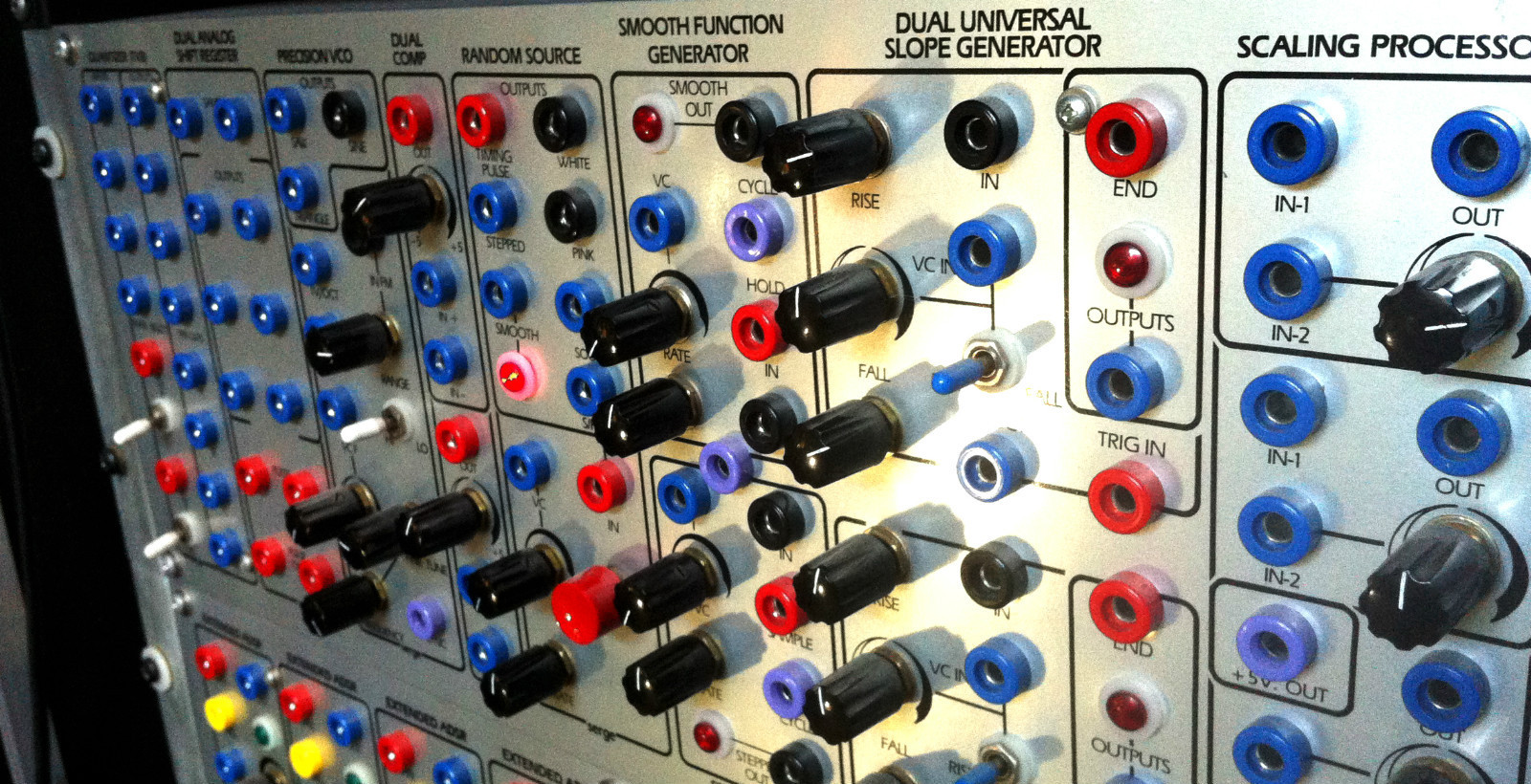 MATRIXSYNTH Serge Modular Vintage Analog Synth Panel w Quantizer