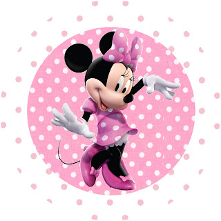 Minnie Mouse: toppers o etiquetas para imprimir gratis.