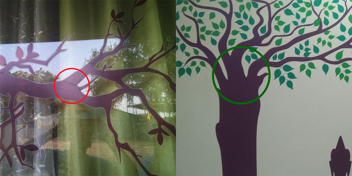 The Wall Decal blog Cheap Wall Sticker v/s Premium Wall Decals