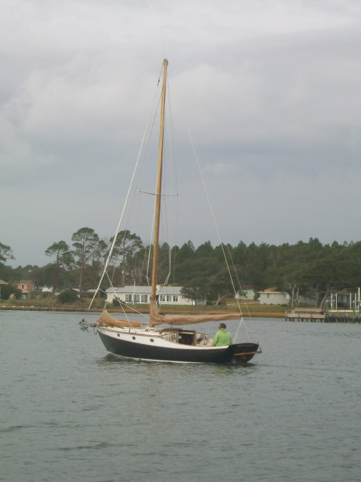 Sail Grey Hound You never know what vessel you'll see doing the ICW