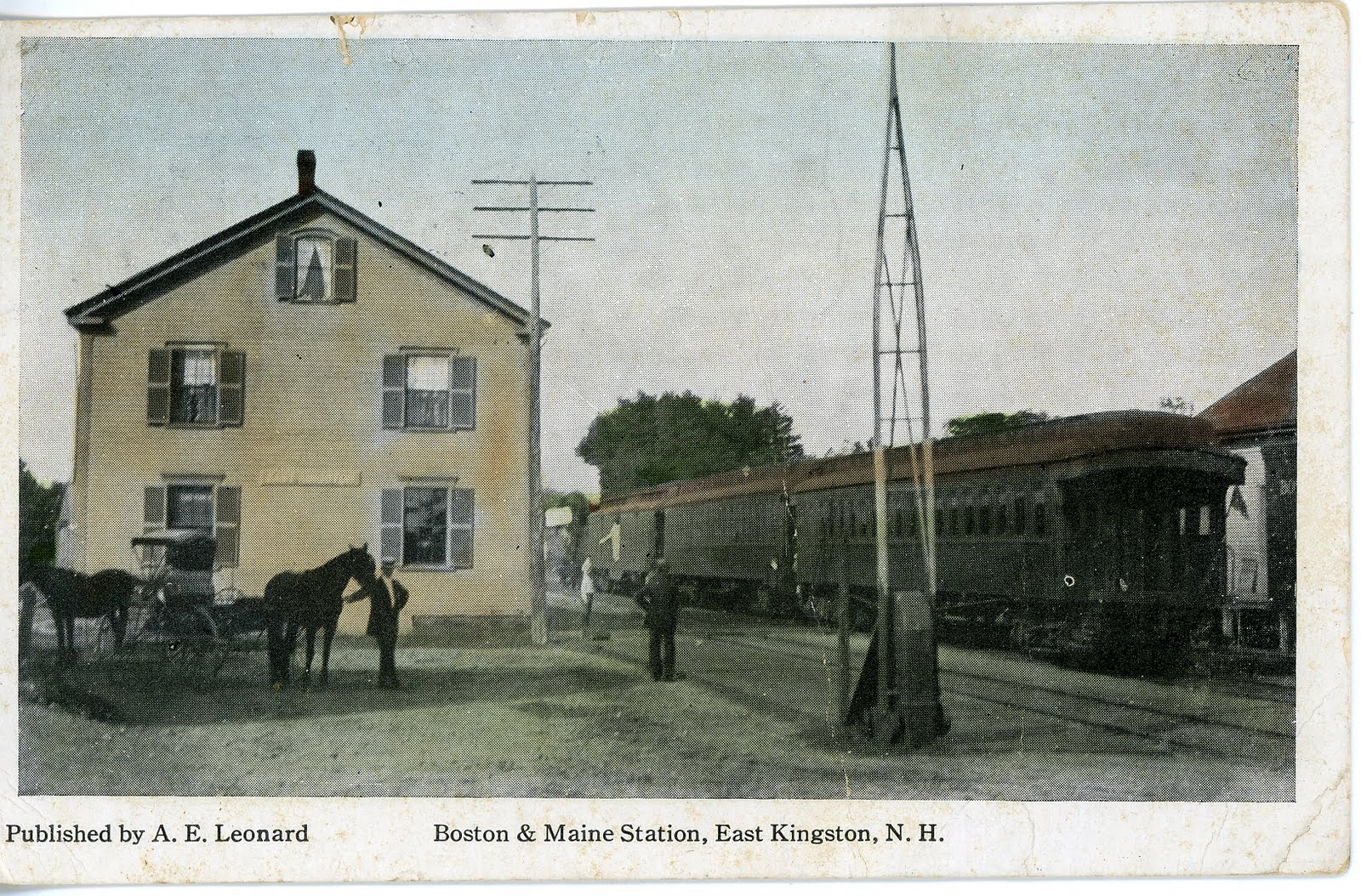 The National Railroad Postcard Museum East Kingston, New Hampshire
