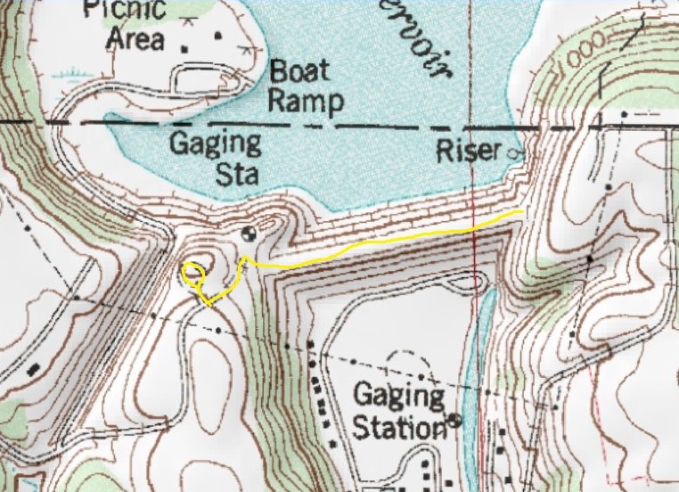 Day Hiking Trails Hike across Midwest’s largest earthen dam